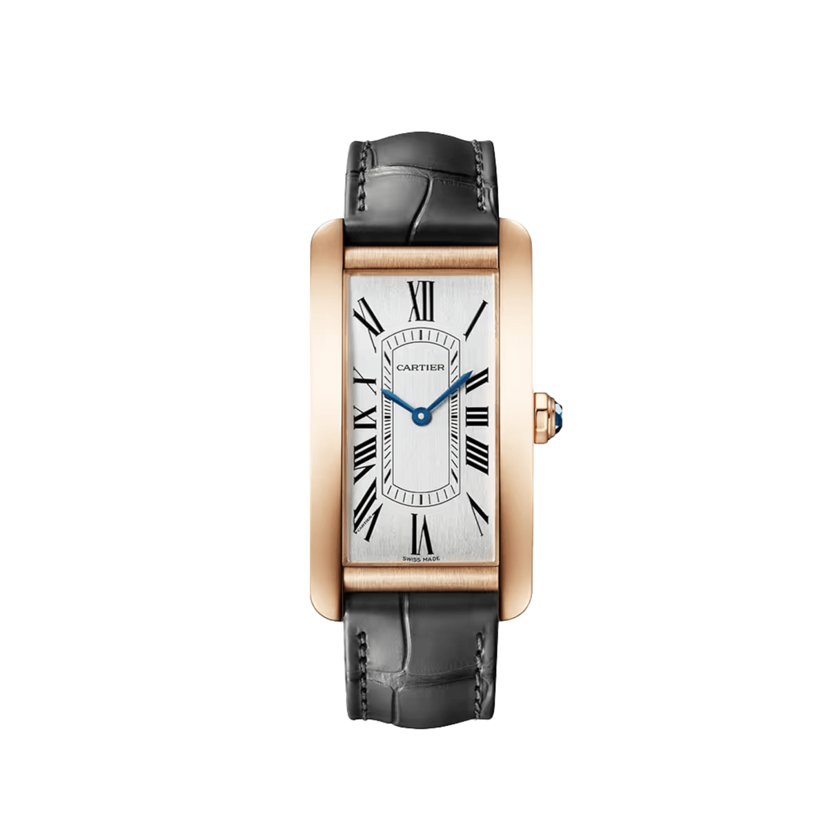 Cartier Tank Américaine Grande WGTA0134 Or Jaune Cadran Argenté