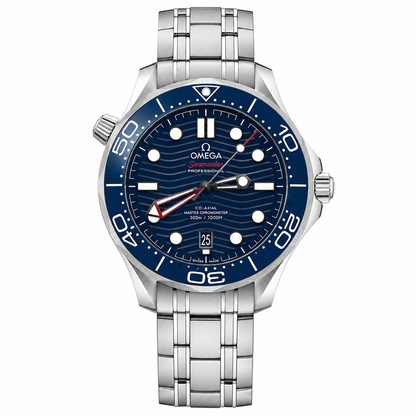 Omega Seamaster Diver 300M blaues Zifferblatt