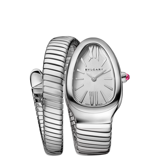 BVLGARI Serpenti Tubogas Edelstahl Silber