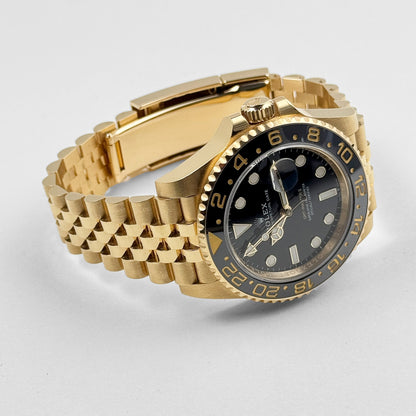 Rolex GMT-Master II 3285 V3 – 126718GRNR Gelbgold Schwarzes Zifferblatt Jubilee (2023)