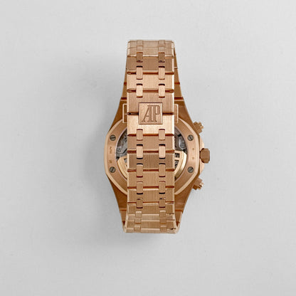 Audemars Piguet Royal Oak 26240OR.OO.1320OR.04 Chronograph '50th Anniversary' Rose Gold Khaki Green Dial (2022) Swiss 3285 Movement 41 MM