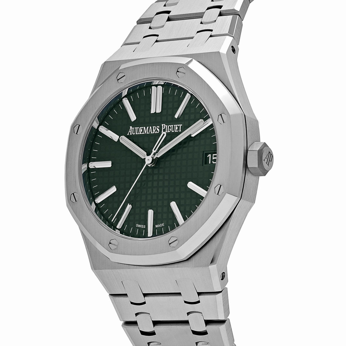 Audemars Piguet Royal Oak 3285 V3 – 15510ST.OO.1320ST.09 Edelstahl Grünes Zifferblatt (2025)