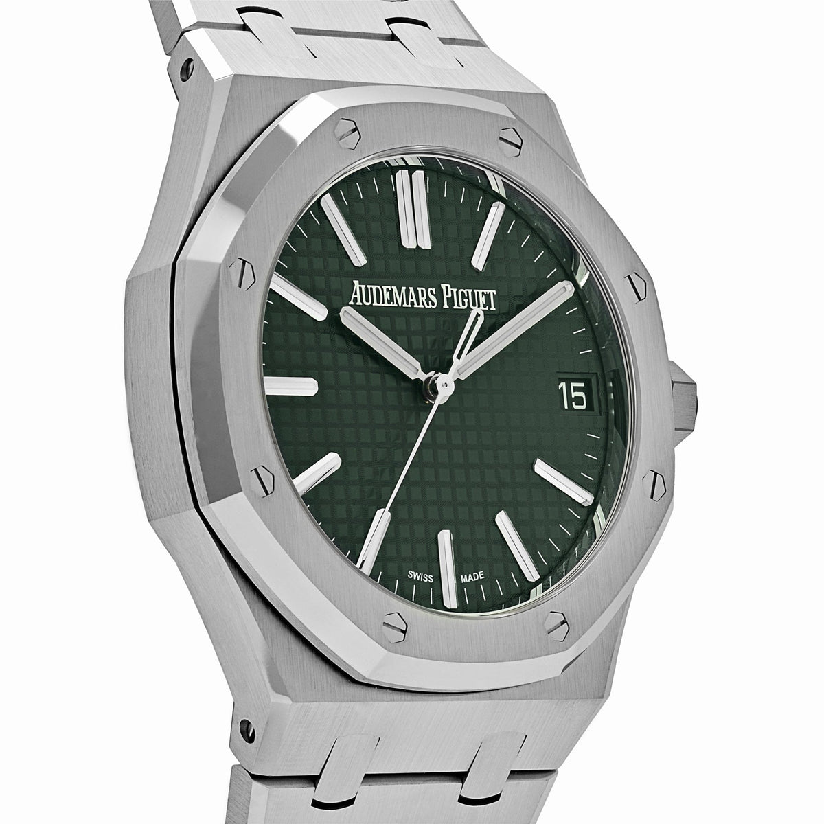 Audemars Piguet Royal Oak 3285 V3 – 15510ST.OO.1320ST.09 Edelstahl Grünes Zifferblatt (2025)