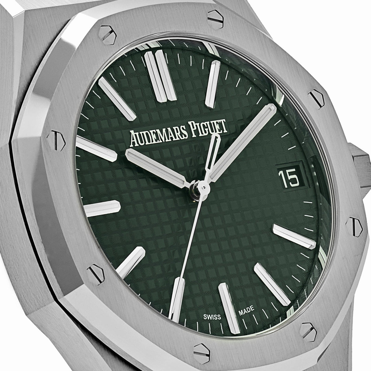 Audemars Piguet Royal Oak 3285 V3 – 15510ST.OO.1320ST.09 Edelstahl Grünes Zifferblatt (2025)