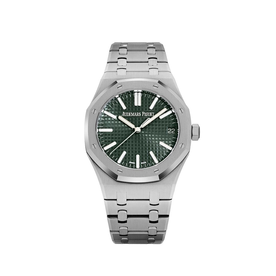 Audemars Piguet Royal Oak 15510ST.OO.1320ST.09 Stainless Steel Green Dial 41 MM