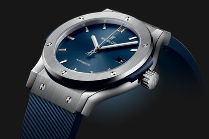 Hublot Classic Fusion Titane Bleu