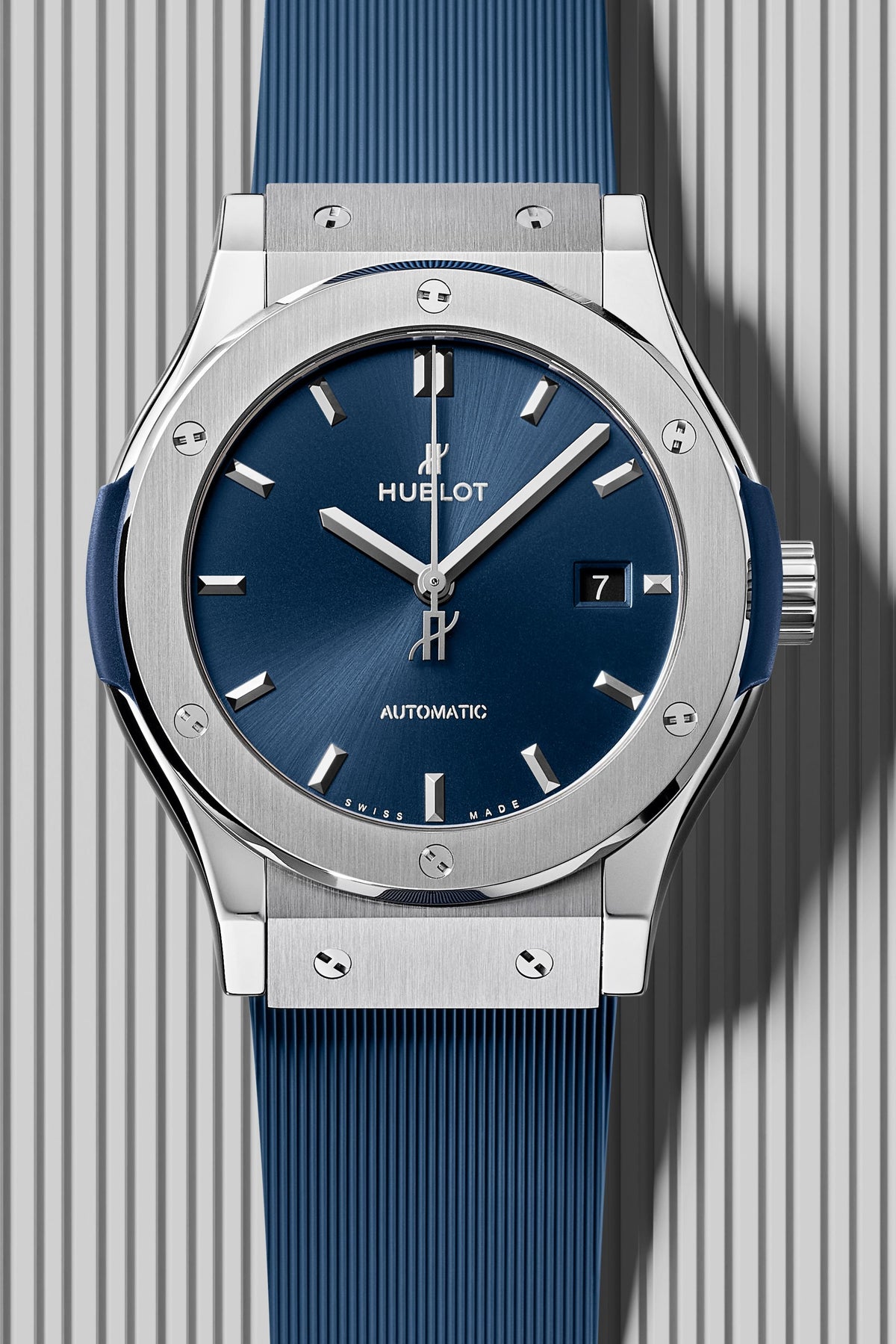 Hublot Classic Fusion Titane Bleu