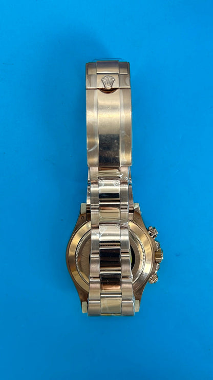 Rolex Daytona „Rainbow“ MZ SUPER CLONE Roségold Schwarzes Zifferblatt Saphirlünette