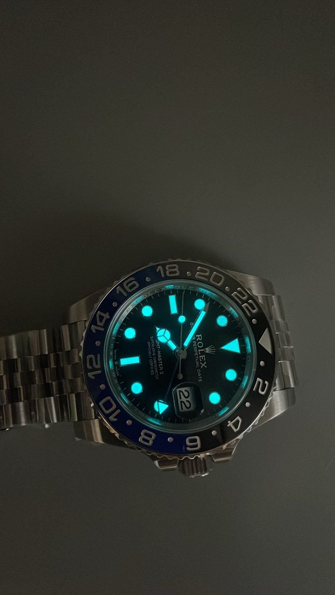 Rolex GMT-Master II "Batman" – VSF SUPER CLONE – 126710BLNR – Jubilee Bracelet 40 MM
