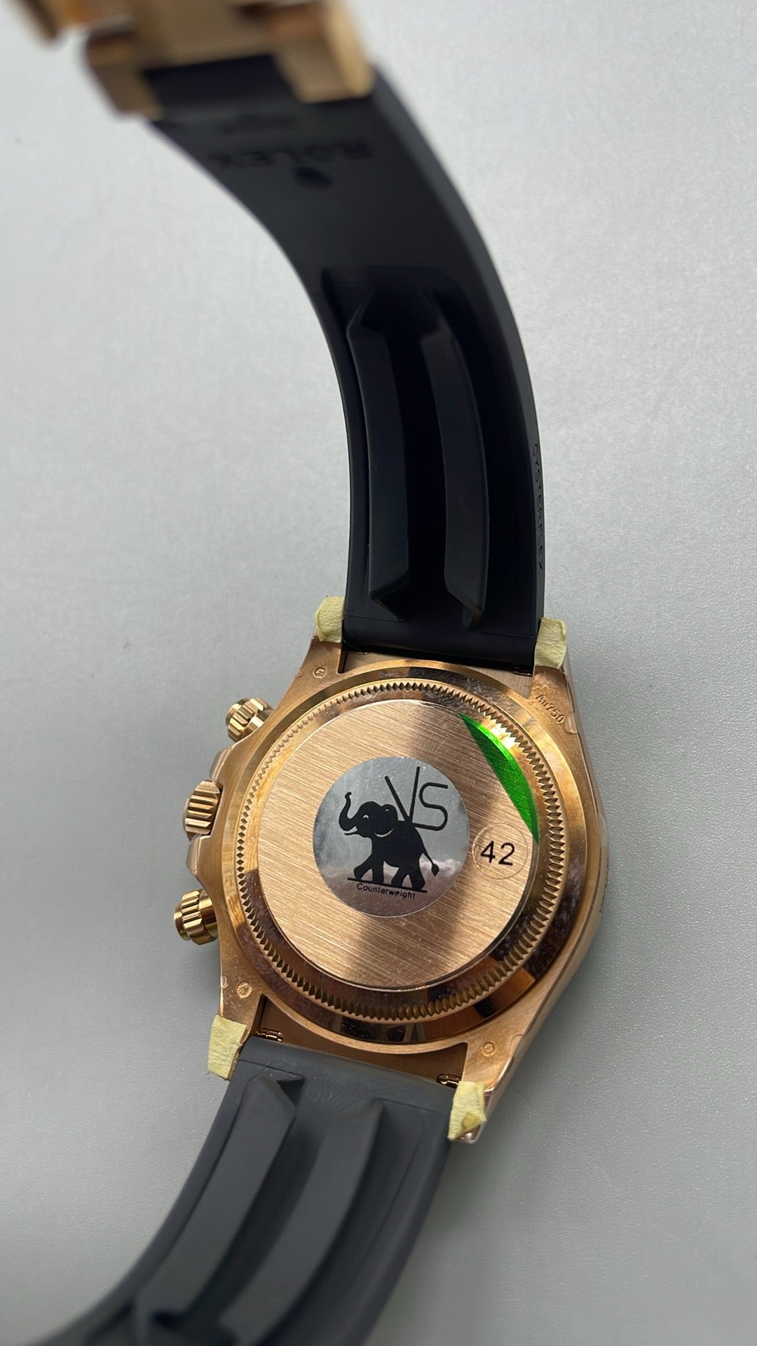 Rolex Cosmograph Daytona "Oysterflex" 40 – VSF SUPER CLONE – 126515LN – Oysterflex Armband