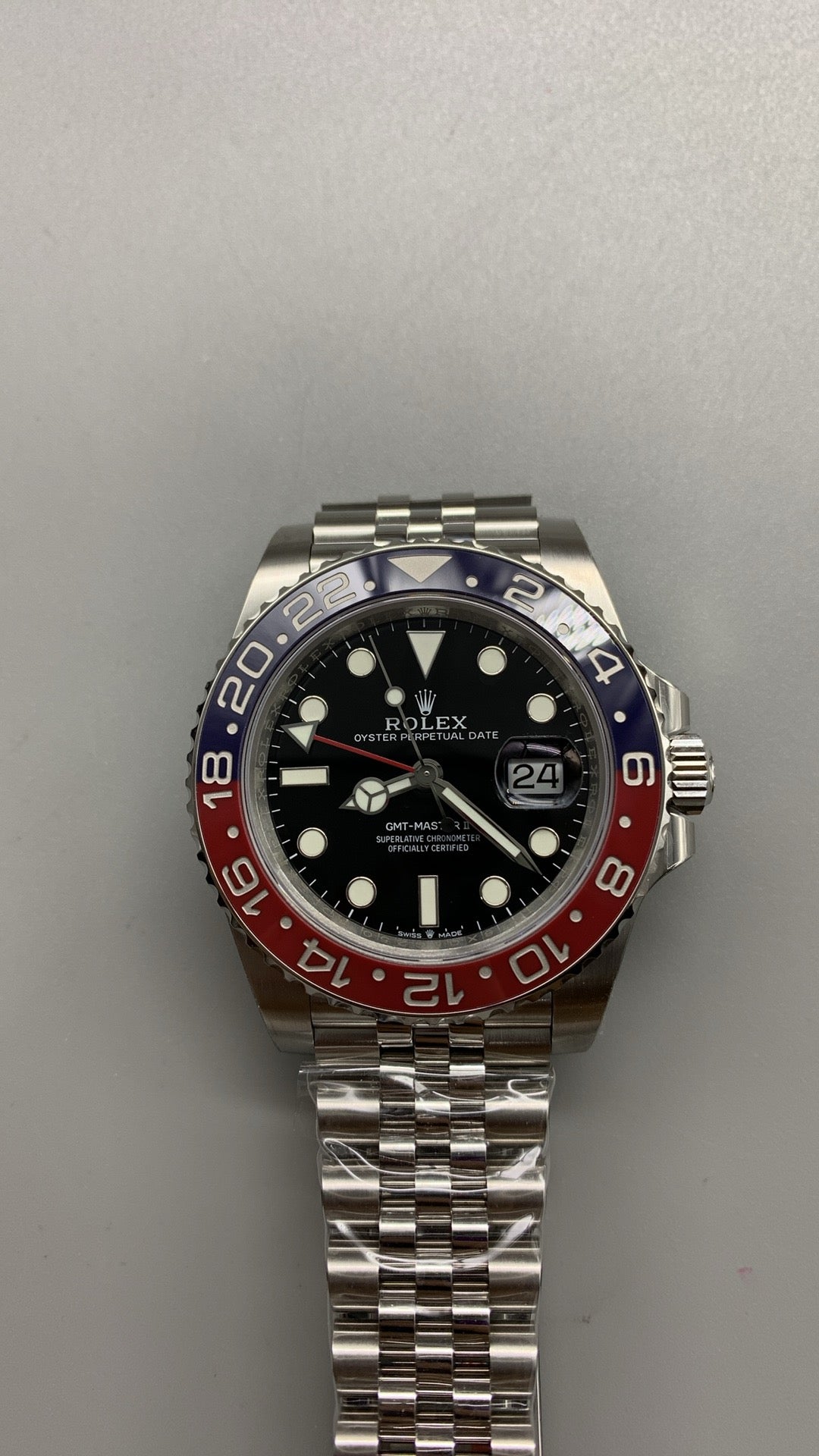 Rolex GMT-Master II "Pepsi" – VSF SUPER CLONE – 126710BLRO – Jubilee Bracelet 40 MM