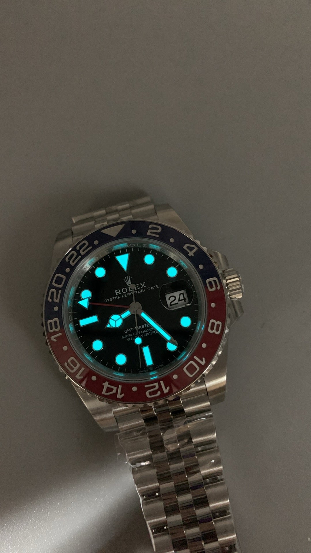 Rolex GMT-Master II "Pepsi" – VSF SUPER CLONE – 126710BLRO – Jubilee Bracelet 40 MM