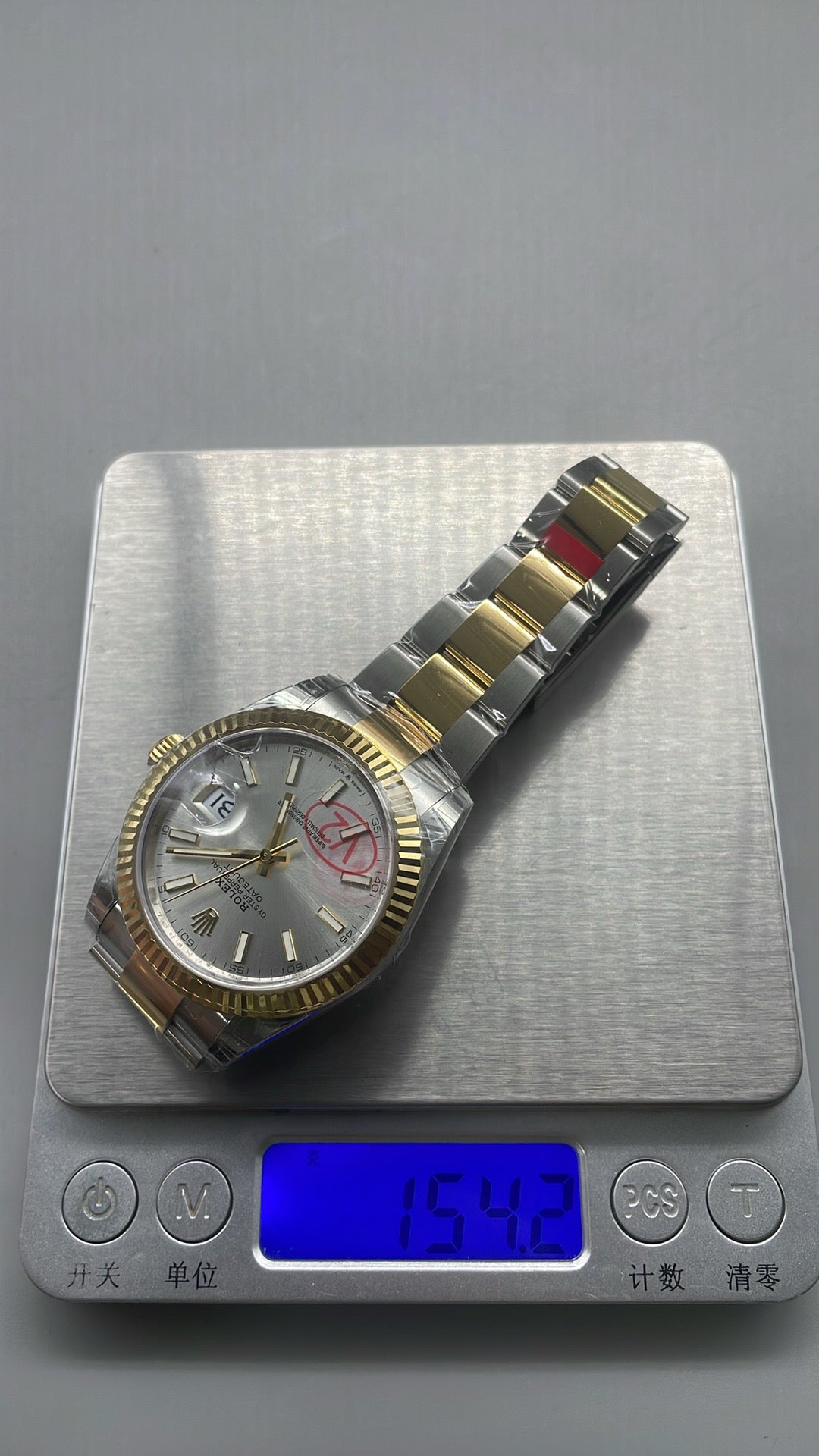 Rolex Datejust – Silver Dial VSF SUPER CLONE – 126333 – Fluted Bezel – Oyster Bracelet 41 MM