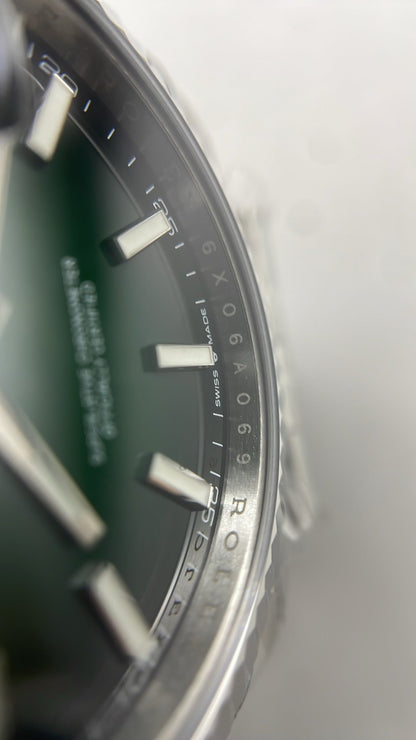 Rolex Datejust – Green Dial VSF SUPER CLONE – 126334 – Fluted Bezel – Jubilee Bracelet 41 MM