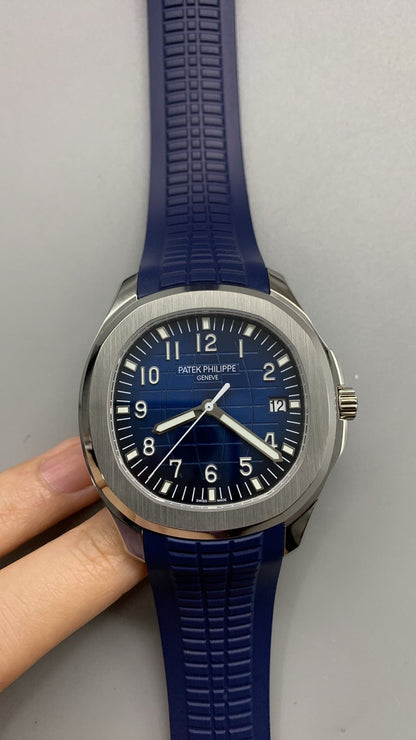 Patek Philippe Aquanaut 3285 V3 – 5168G-001 Weißgold Blaues Zifferblatt (2025)