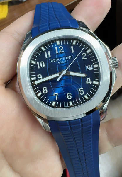 Patek Philippe Aquanaut 3285 V3 – 5168G-001 Weißgold Blaues Zifferblatt (2025)