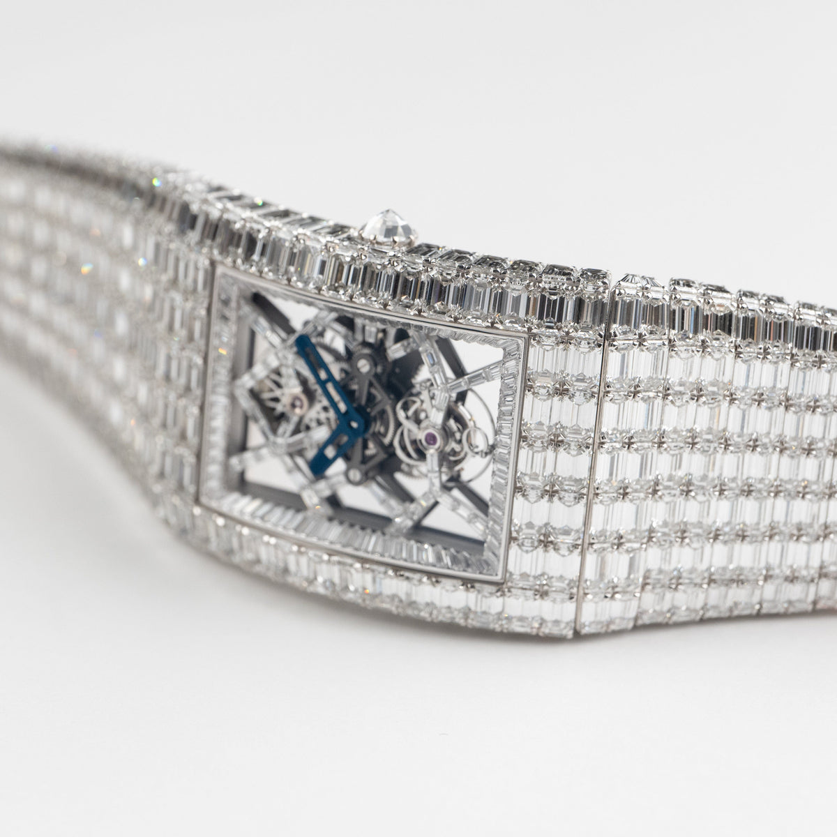 Jacob & Co. Billionaire III BL115.30.BD.AA.A30BD Tourbillon Weißgold Diamantbesatz Limitierte Auflage von 18