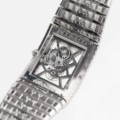 Jacob & Co. Billionaire III BL115.30.BD.AA.A30BD Tourbillon Weißgold Diamantbesatz Limitierte Auflage von 18