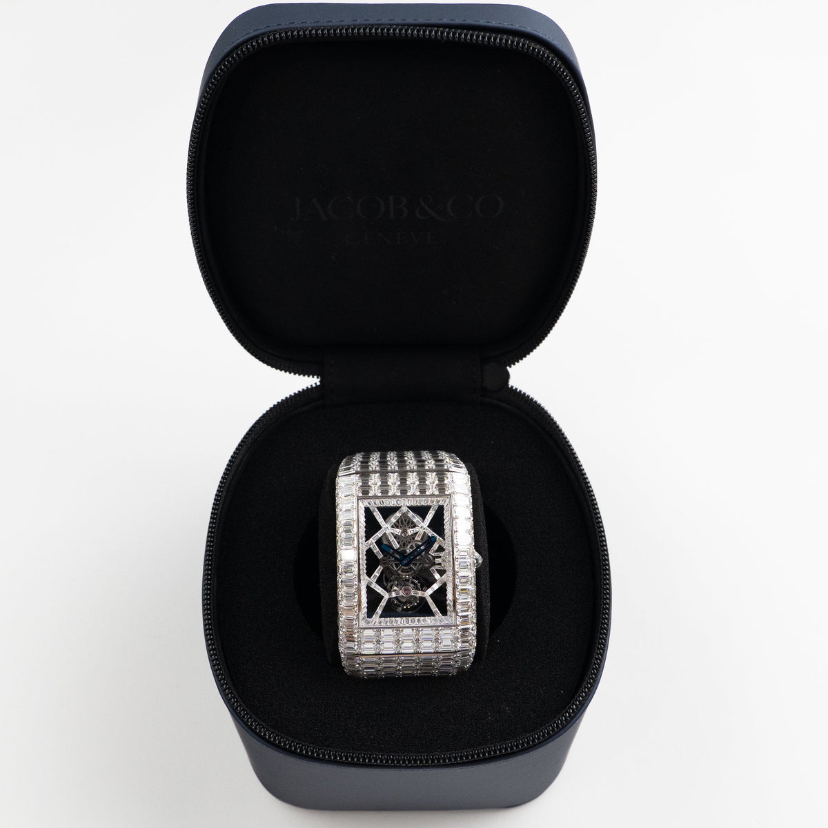 Jacob & Co. Billionaire III BL115.30.BD.AA.A30BD Tourbillon Weißgold Diamantbesatz Limitierte Auflage von 18