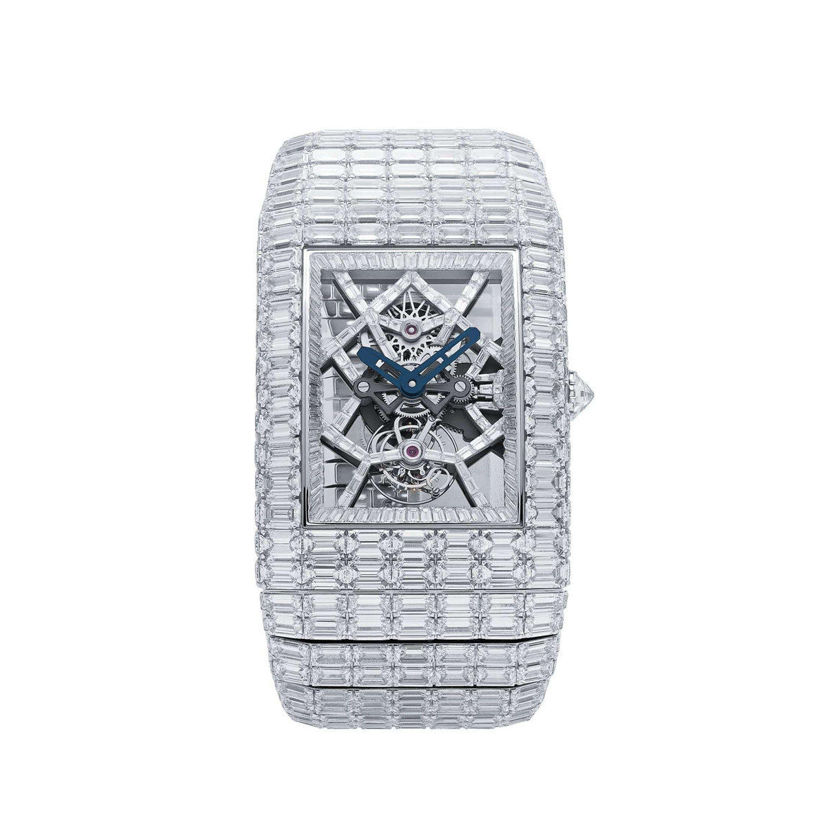 Jacob & Co. Billionaire III BL115.30.BD.AA.A30BD Tourbillon Weißgold Diamantbesatz Limitierte Auflage von 18