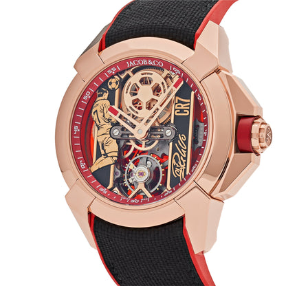 Jacob & Co. V2 CR7 Epic X Collection EX120.43.AE.AA.A Flight of CR7 Roségold Limited Edition (2024)