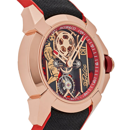 Jacob & Co. V2 CR7 Epic X Collection EX120.43.AE.AA.A Flight of CR7 Roségold Limited Edition (2024)