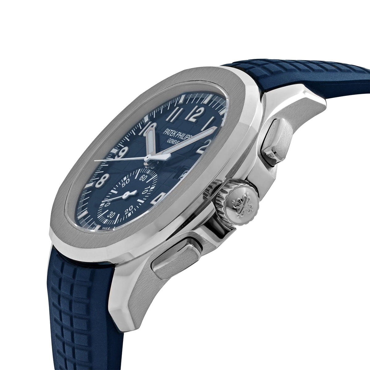 Patek Philippe Aquanaut 3285 V3 – 5968G-001 White Gold Blue Dial (2025) 42.2 MM