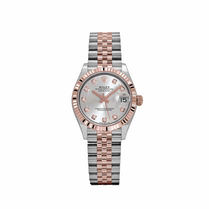 Rolex Datejust 31 278271 „Damen“ Edelstahl Roségold Silber Diamant Zifferblatt (2024)