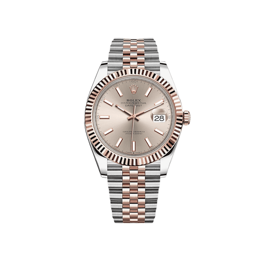 Rolex Datejust 126331 Rose Gold Stainless Steel Sundust Dial Jubilee (2024) 41 MM