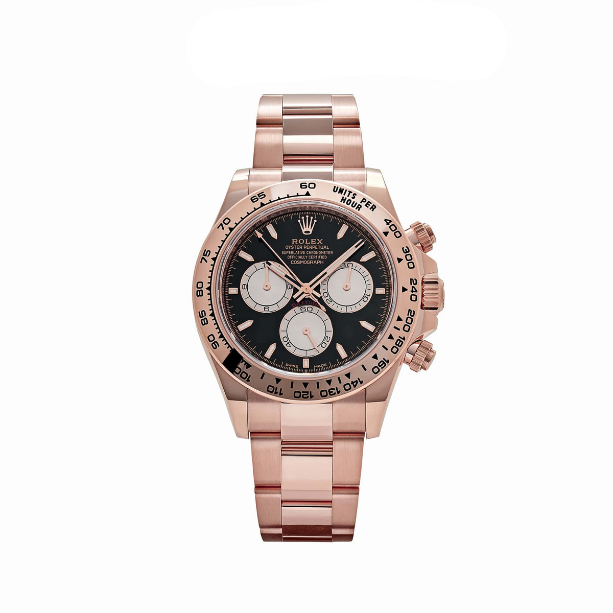 Rolex Daytona 126505 Rose Gold Bright Black Dial (2024) 40 MM